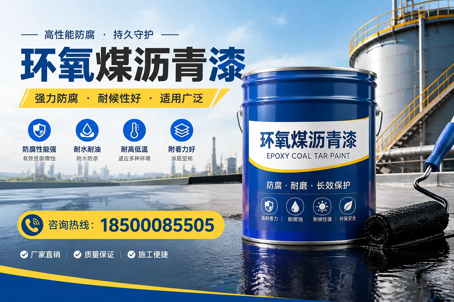 环氧煤沥青漆的储存与运输注意事项,庐江企业须知